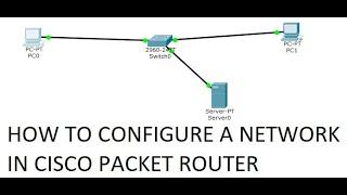 Cisco Packet Tracer Introduction for  Beginners