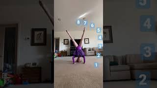 Headstand challenge #shorts #youtube #video #gymnasticsgirl #challenge #gymnast #yoga #acro #girl