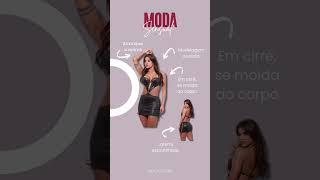 VESTIDO COM ILHÓS DOMINATRIXXX | SEXSHOP