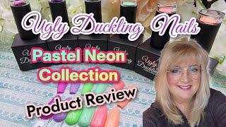 Ugly Duckling Nails | Pastel Neon Collection | Spring 2024 product review