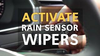 Activate Your Rain Sensor Wipers | VW Tips