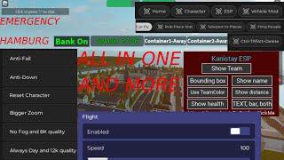 Emergency Hamburg Hack Script OP ‍ (fly car ,fling ,esp ,Rainbow Car)
