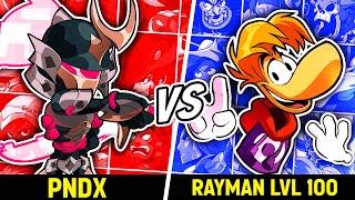 Rayman NIVEL 100 vs PndX Ft. Maison.exe - Brawlhalla gameplay en español