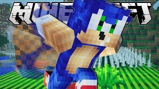 Minecraft | SUPER SPEEDY SONIC LEVEL | Death Run Minigame