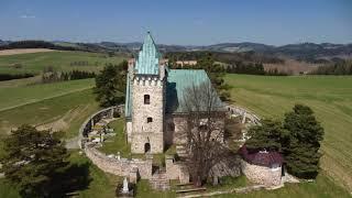 Church of St. Michael the Archangel, built in the 13th century, Vítochov, Vysočina, Czech Republic