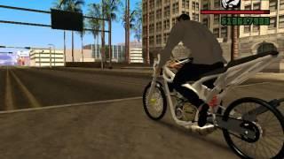 Seting Ninja R Drag GTA san Andreas video by Aditya Wahyu Pradana