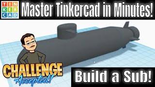 Create a Sweet Submarine! Master Tinkercad in Minutes #sub #navy