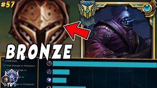 CHALLENGER Jax Goes Into BRONZE! HARD Smurfing in Bronze | Iron IV to Diamond #57 League of Legends