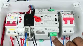 How to Wire an Automatic Transfer Switch Panel @CNCElectric1988