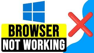 SOLUTION Internet Connected but Browser Not Working Windows 10 2024 | Fix LAN Internet Access Issue