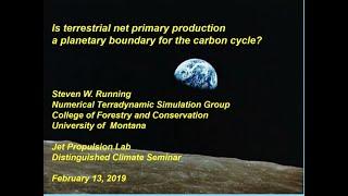 Is terrestrial net primary production a planetary boundary for the carbon cycle?