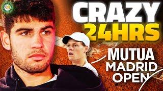 Alcaraz OUT to Rublev! | Sinner INJURY | Madrid Open 2024 | GTL Tennis Podcast