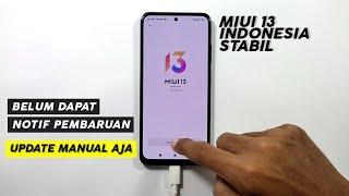 Cara Update Miui 13 Indonesia Stabil - Redmi Note 10 Mojito/ Sunny