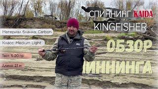 ОБЗОР KAIDA KINGFISHER СПИННИНГ МЕЧТЫ ИЛИ СПАГЕТТИНА