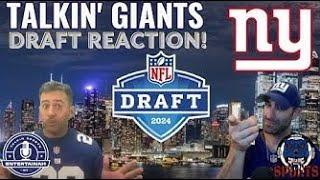 New York Giants Live Draft Stream and Reaction Day 2