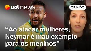 Neymar é artilheiro da misoginia em discussão com Luana Piovani, diz Cris Fibe
