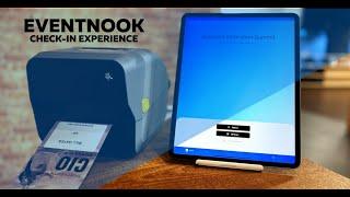 A Quick Demo - EventNook Smart Check-in with Instant Badge Printing