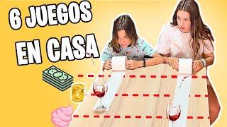 6 JUEGOS fáciles  para hacer en CASA durante la OLA de CALOR.