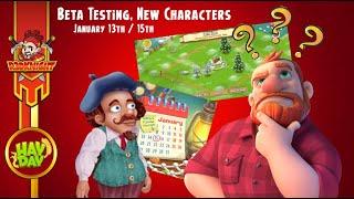 Hay Day - Beta Testing, New Characters