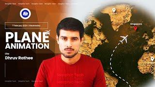 Mastering Plane Map Animation like Dhruv Rathee in After Effects: A Comprehensive Tutorial