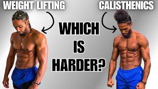 How Do Calisthenics and Weights Compare in Difficulty?