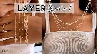 How to Layer Necklaces and Create Your Layered Necklace Look | Amy O Jewelry