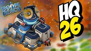 Boom Beach's BIGGEST Update YET! Sneak Peek for HQ 26, NEW DEFENSE, and MORE!