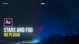 Create Animated Stars with Fog - After Effects Tutorial (No Plugin)