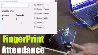 Fingerprint attendance | Biometric attendance system | fingerprint time attendance “Arduino project”