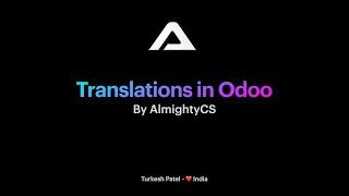 Add Translation for your language in odoo for custom modules #Odoo #Translation #AlmightyCS