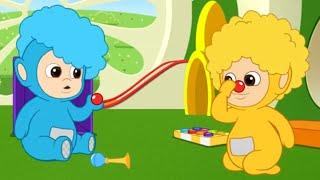 Tiddlytubbies Season 3!  Funny Clown Dress-up  Tiddlytubbies Full Episodes