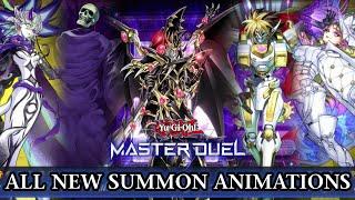 [4K] NEW MASTER DUEL ANIMATIONS (Ver 2.1.1) | RED-EYES DRAGOON, WHITE FOREST, and MORE!