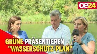 Grüne präsentieren "Wasserschutz-Plan"