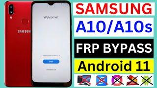 Samsung Galaxy A10\A10s | Sm-a107f | FRP Bypass Unlock | Android 11 | Google Account Bypass