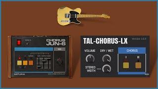 Arturia Chorus JUN-6 Vs Tal LX Software Plugins | Demo Test 