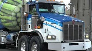 Twin-Steer Axle Cement Mixer Trucks: Ocean Concrete