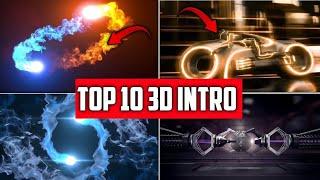 Top 10 Best Intro  Templates  For YouTube Without Text [ No Copyright ]