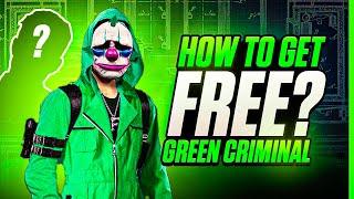 Free Green Criminal Bundle Best Trick | Garena Free Fire