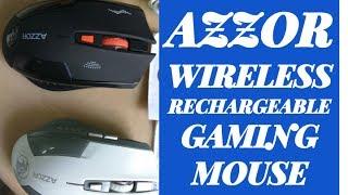 In-Depth Review of AZZOR Wireless, Rechargeable, 2400 DPI 6 Buttons Optical Pro Gaming Mouse