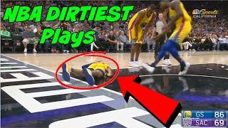 "NBA DIRTIEST PLAYS" You Won't Believe Happened  | PressCAPLOCK Reacts