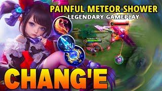 Change Painful Meteor Shower | Top 1 Global Chang'e ~ Mobile Legends