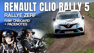 Osterrallye Zerf 2023 | Clio Rally5 | Cockpit & Pacenotes
