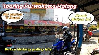 Touring Nmax Purwakarta - Malang; Kuliner Bakso President Malang