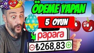 GÜNDE 15 $ | 5 OYUN OYNA PARA KAZAN | AÇIK BIRAK PARA KAZAN | PAPARA ÖDEME YAPAN OYUNLAR