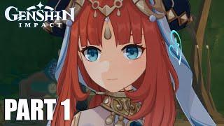 Nilou Story Quest Walkthrough Gameplay Part 1 (Japanese Dub) | Genshin Impact