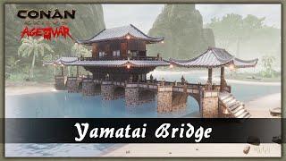 HOW TO BUILD A YAMATAI BRIDGE [SPEED BUILD] - CONAN EXILES