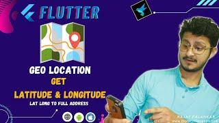 Flutter Geo Location get user current location latitude longitude with address