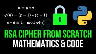 RSA Encryption From Scratch - Math & Python Code