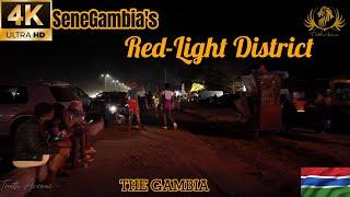 [4K] SeneGambia's Red-Light District Virtual Walk Tour in The Gambia