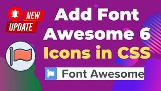 How to Use Font Awesome Icons in CSS Content | Font Awesome 6 Icons Tutorial 2024